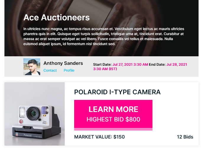 Silent Auction